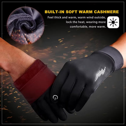 Winter Gloves Women Men Ski Snow Gloves Liner Thermal Warm Touch Screen, Suit for Running, Cycling, Biking, Hiking